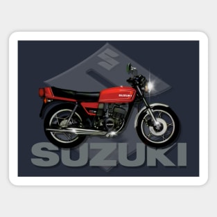 Retro 1978 X7 250 Motorcycle Magnet